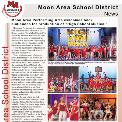 Moon Area School District News